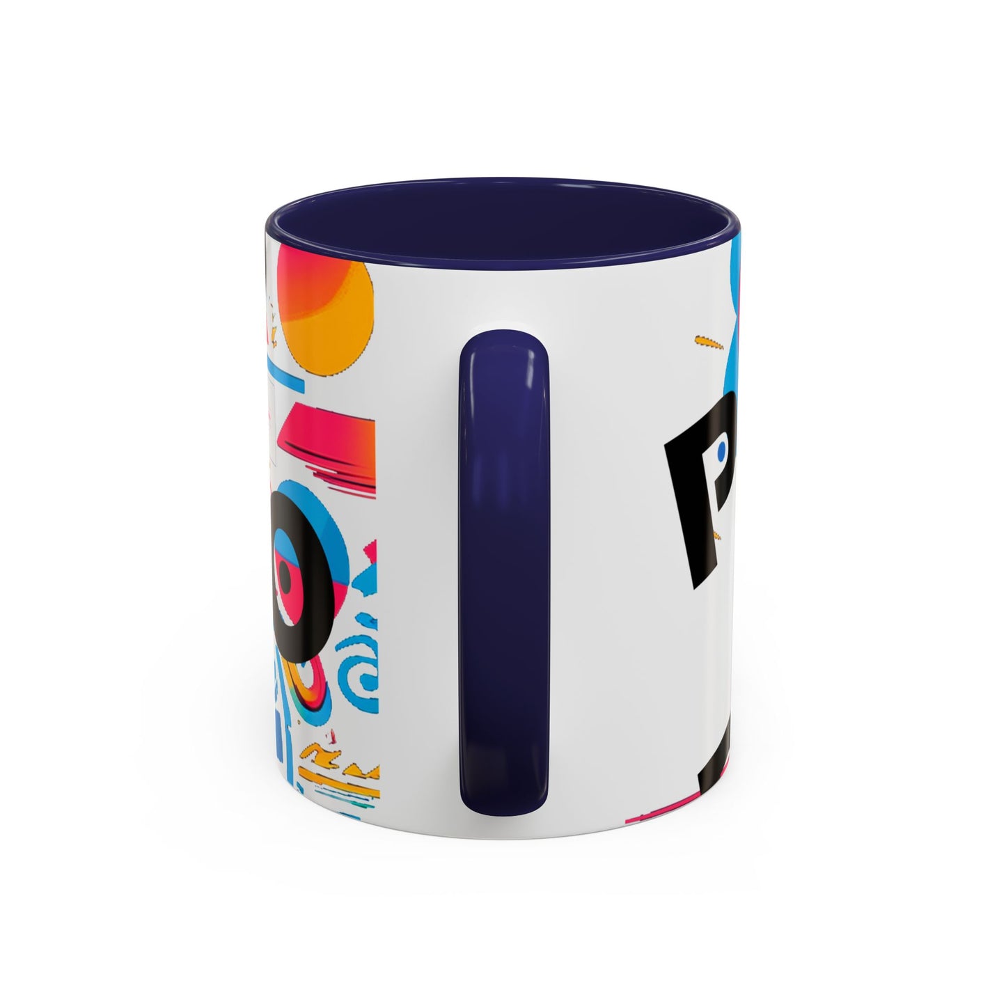 Taza de Café con Interior de Color