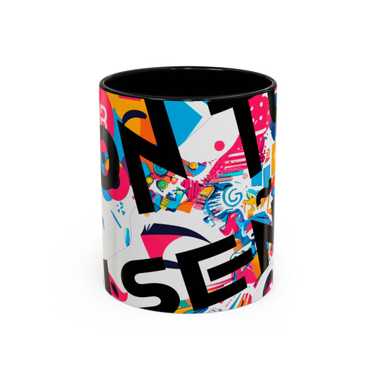 Taza de Café con Interior de Color