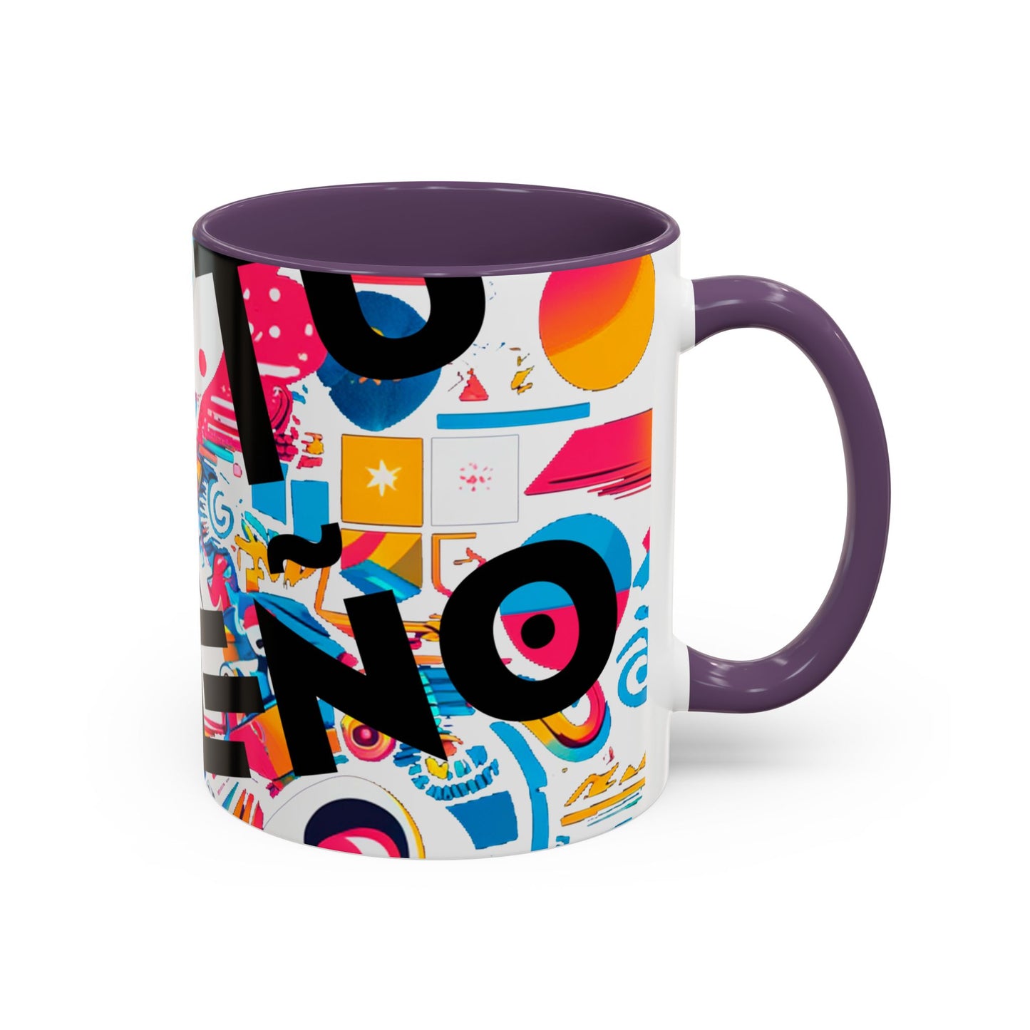Taza de Café con Interior de Color