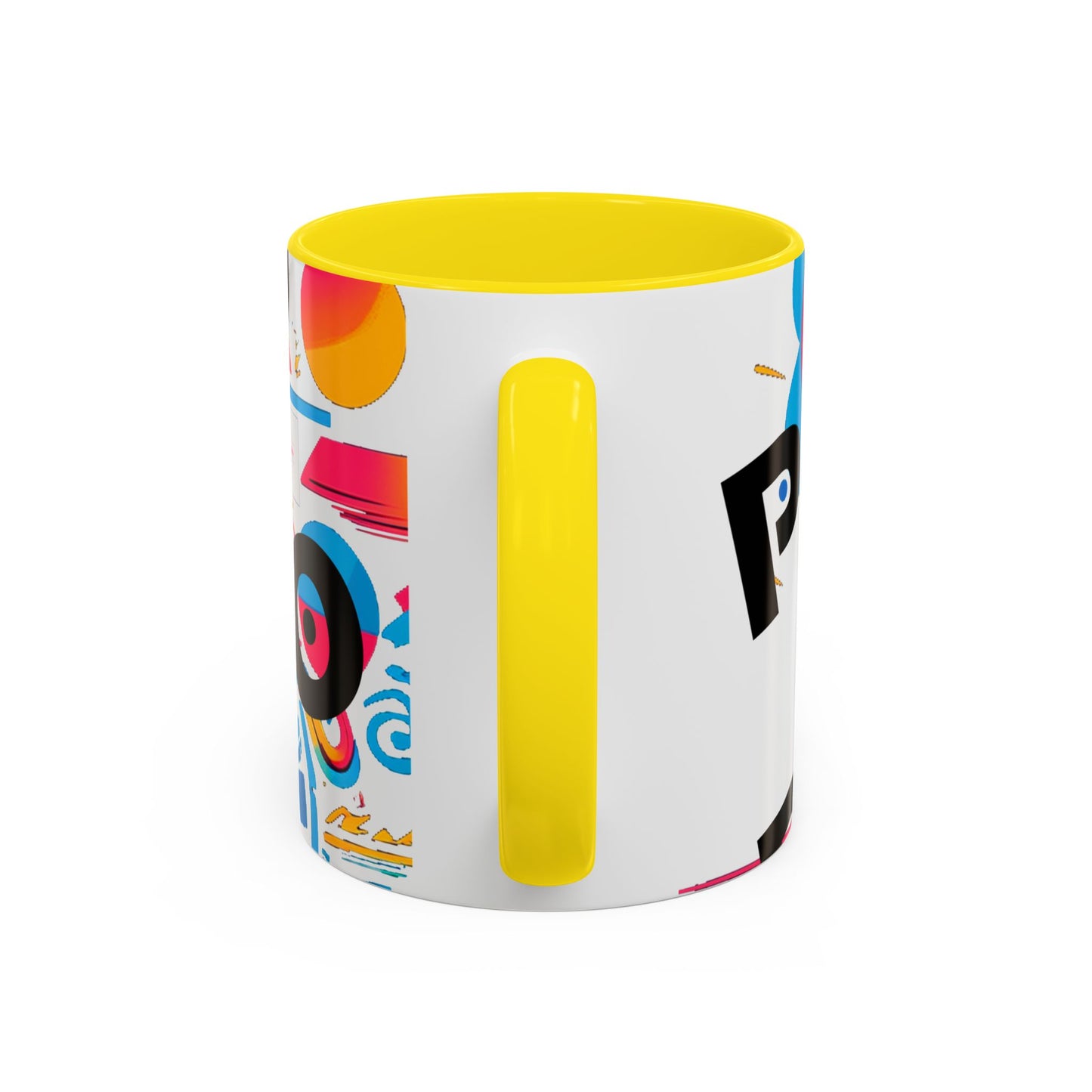 Taza de Café con Interior de Color