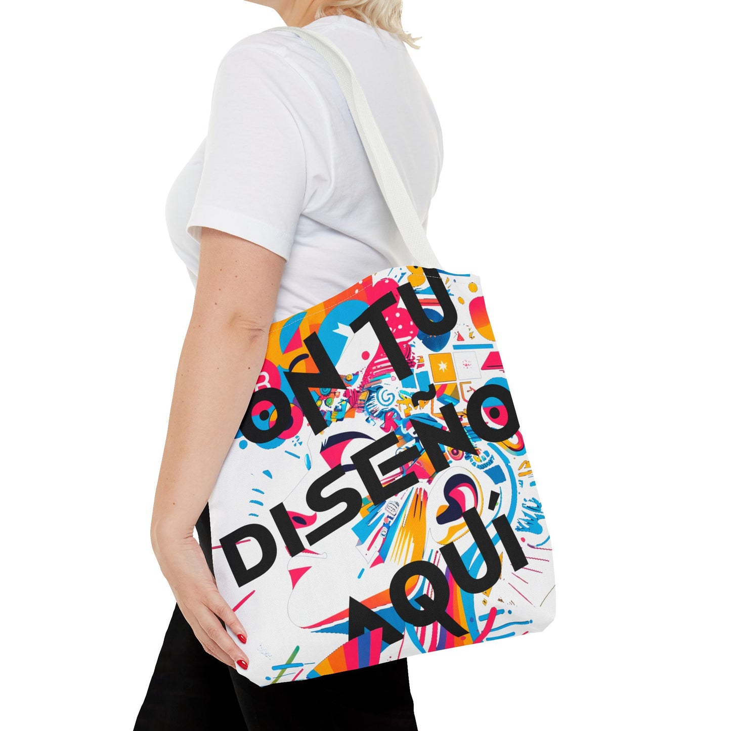 Bolsa Tote Colorida Personalizable