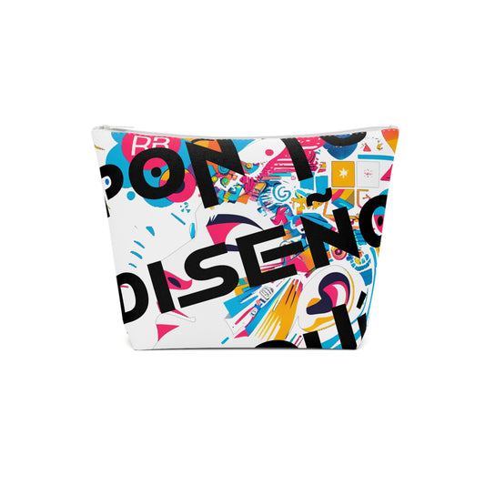 Bolsa de maquillaje de algodón personalizable