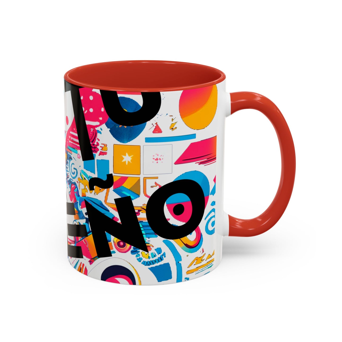 Taza de Café con Interior de Color