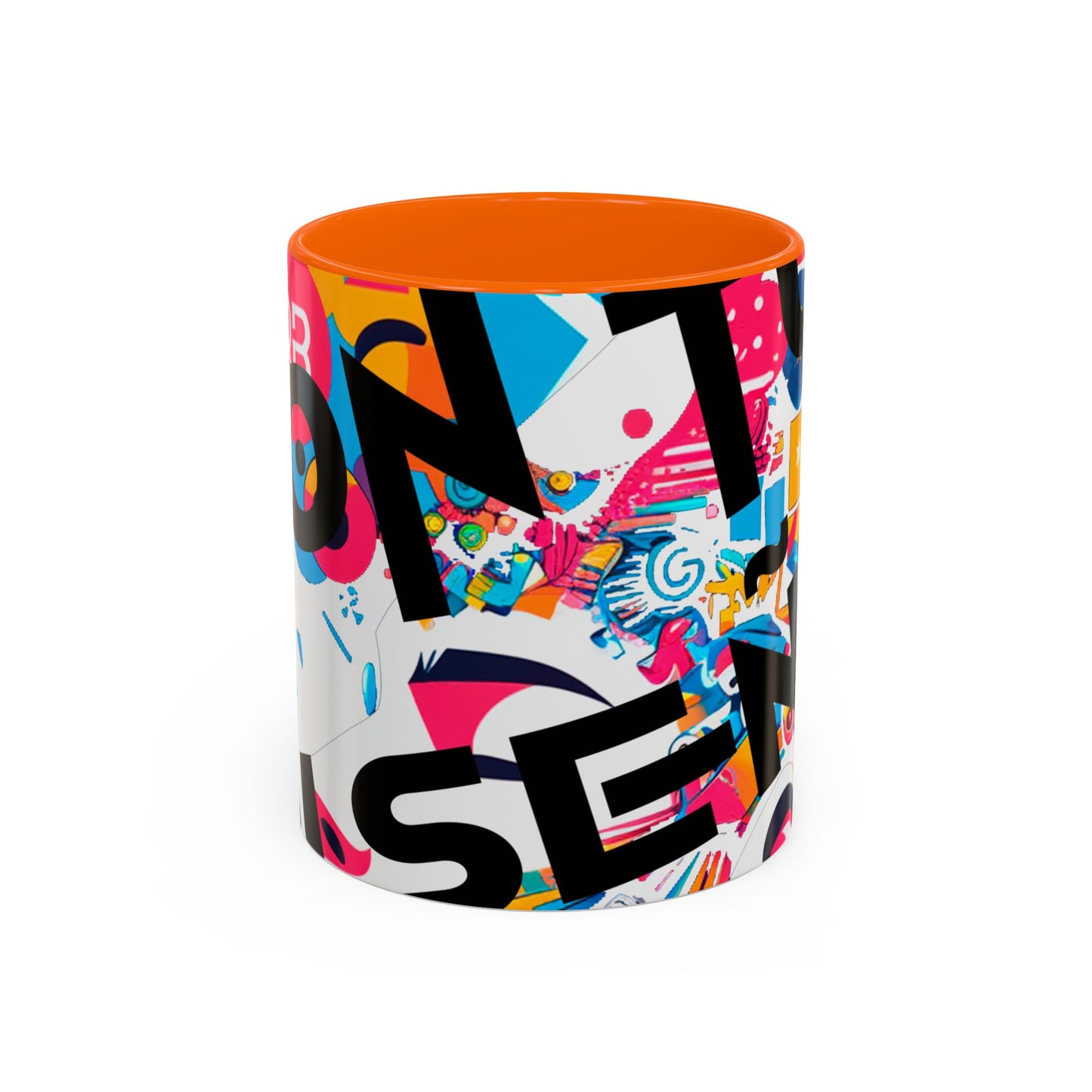 Taza de Café con Interior de Color