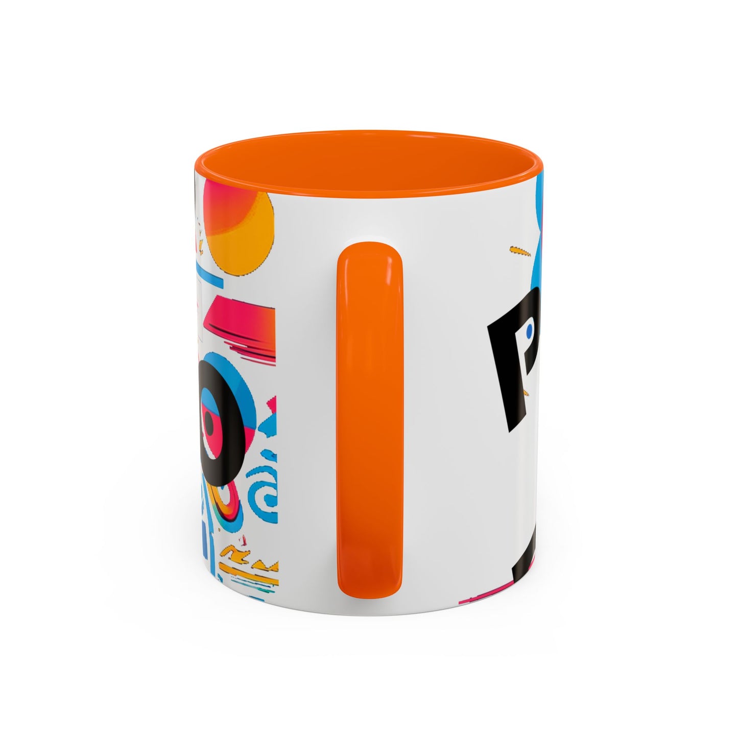 Taza de Café con Interior de Color
