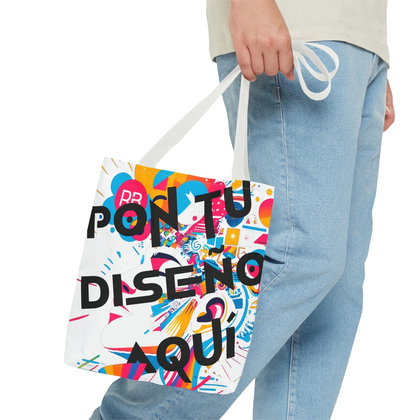 Bolsa Tote Colorida Personalizable