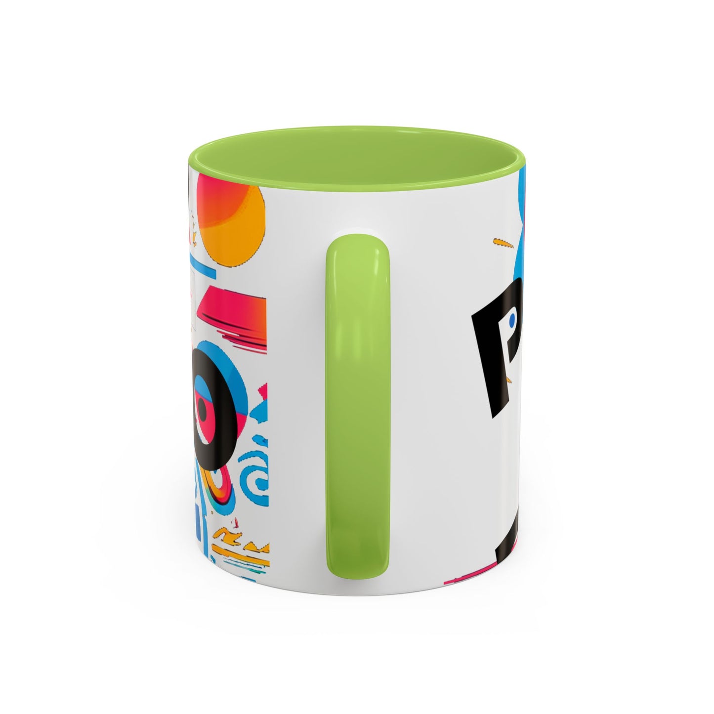 Taza de Café con Interior de Color