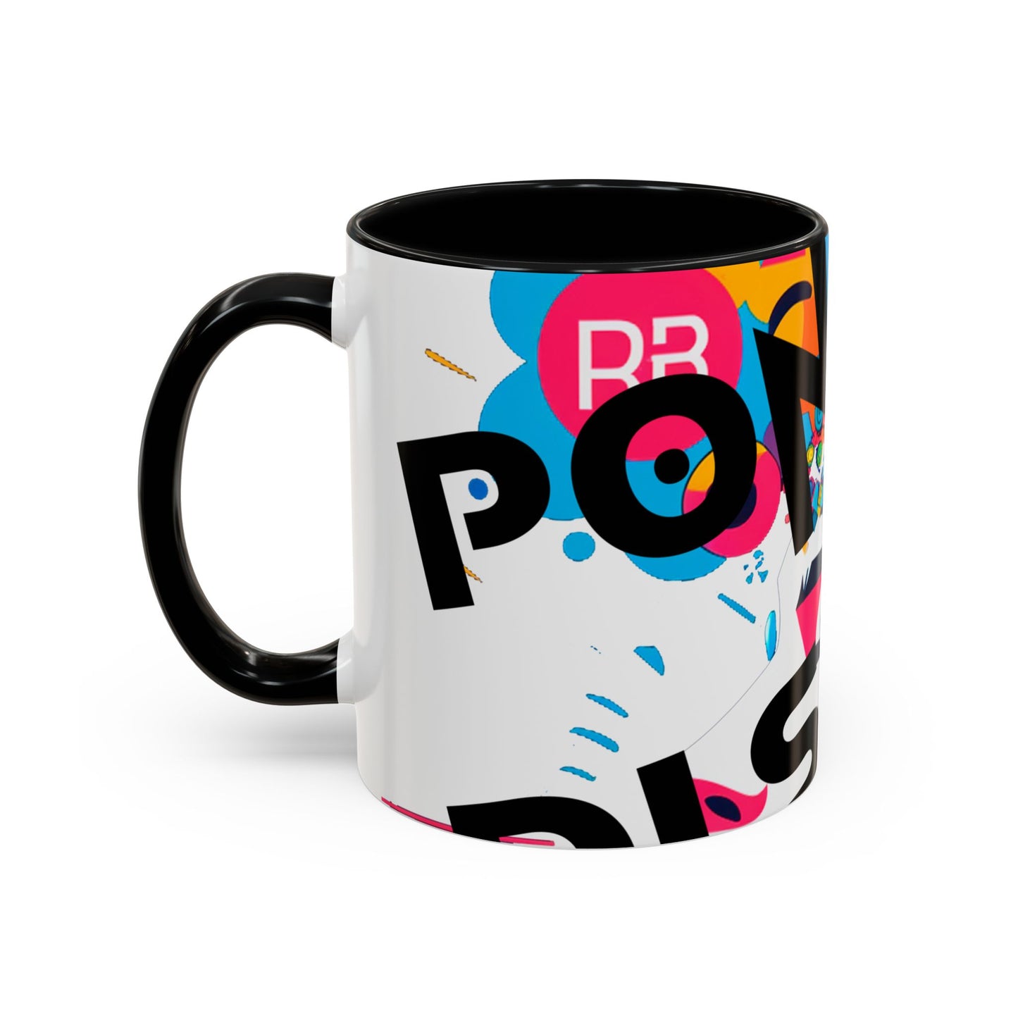 Taza de Café con Interior de Color
