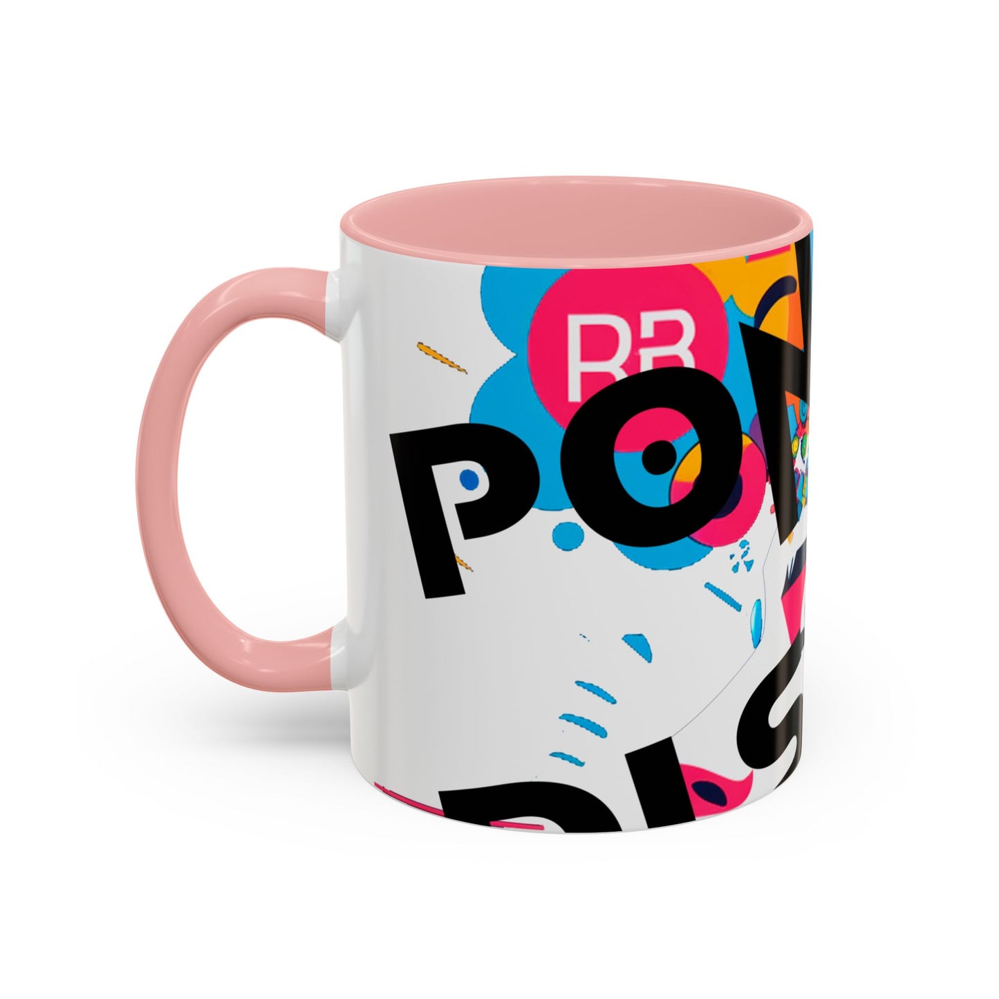 Taza de Café con Interior de Color