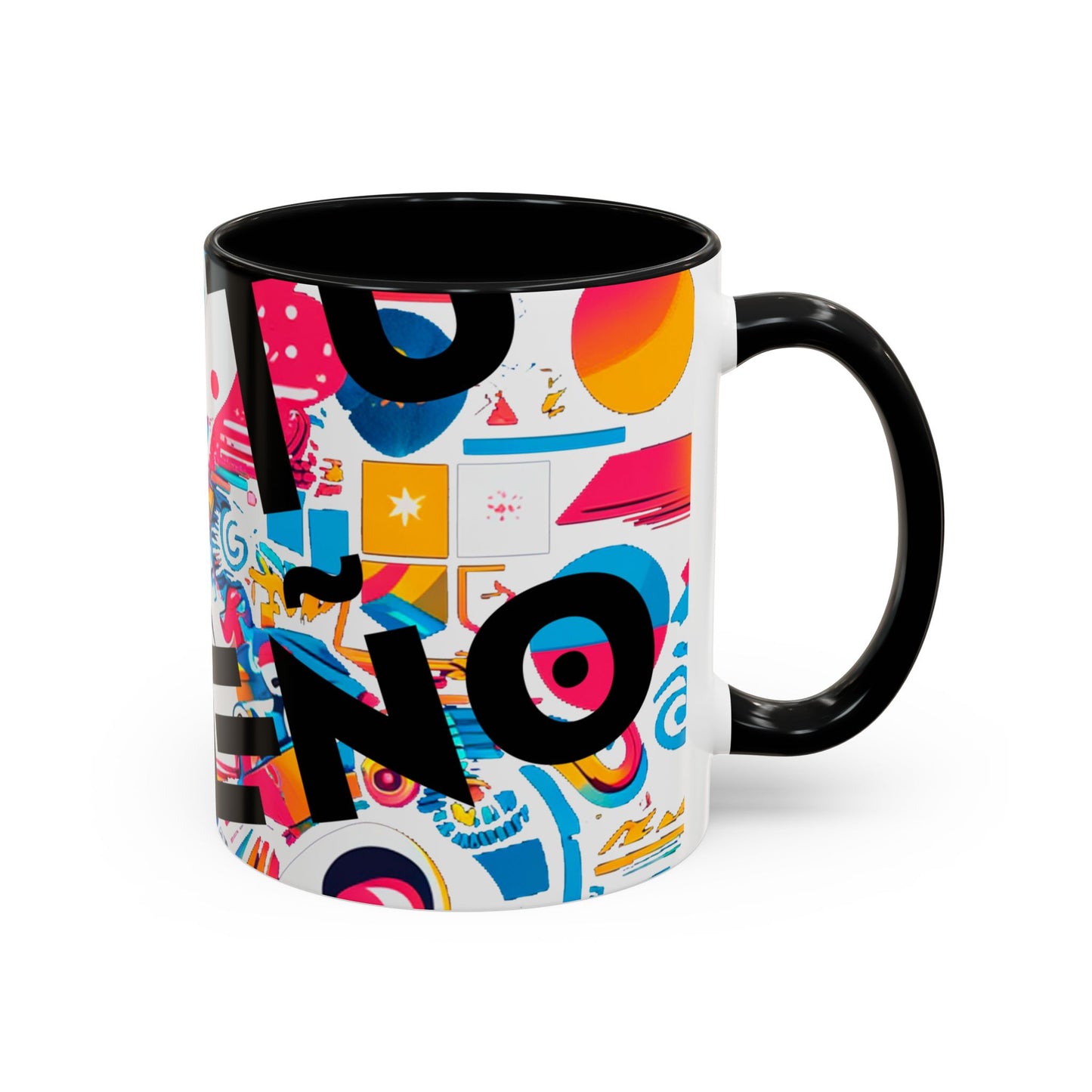 Taza de Café con Interior de Color