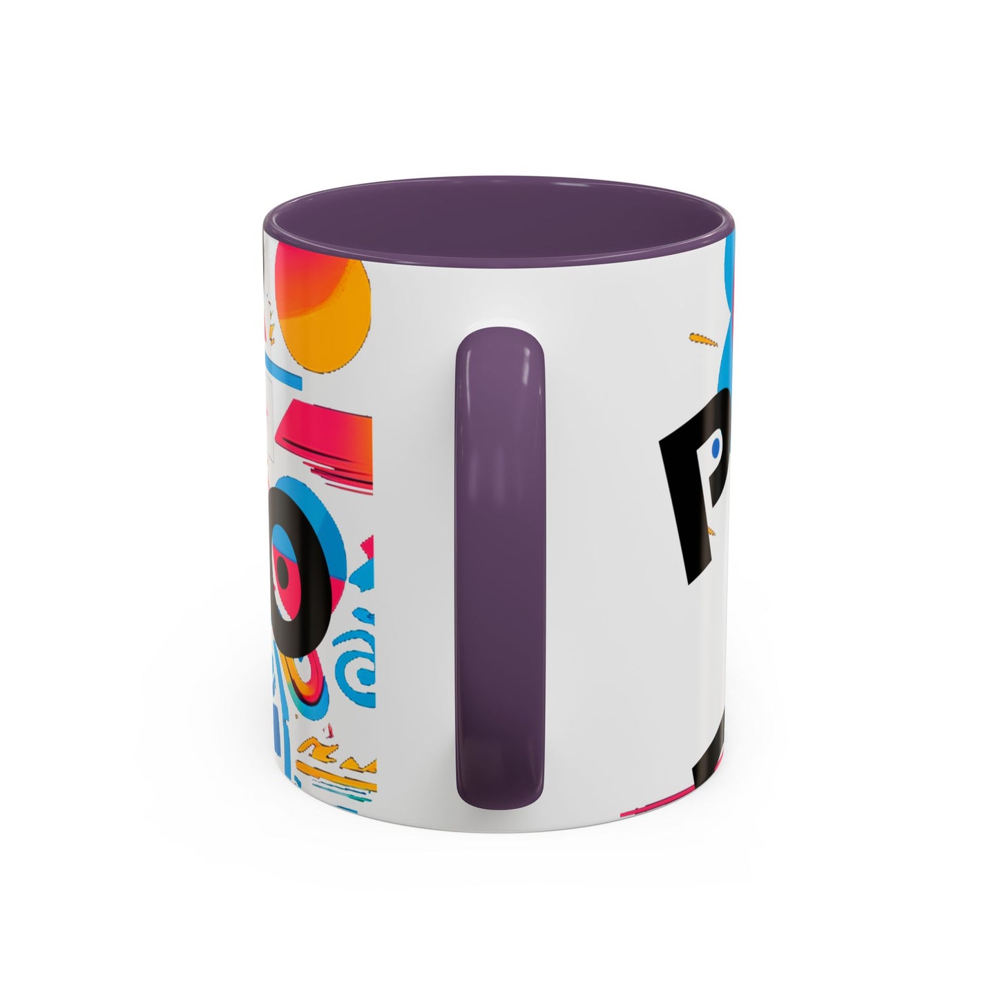 Taza de Café con Interior de Color