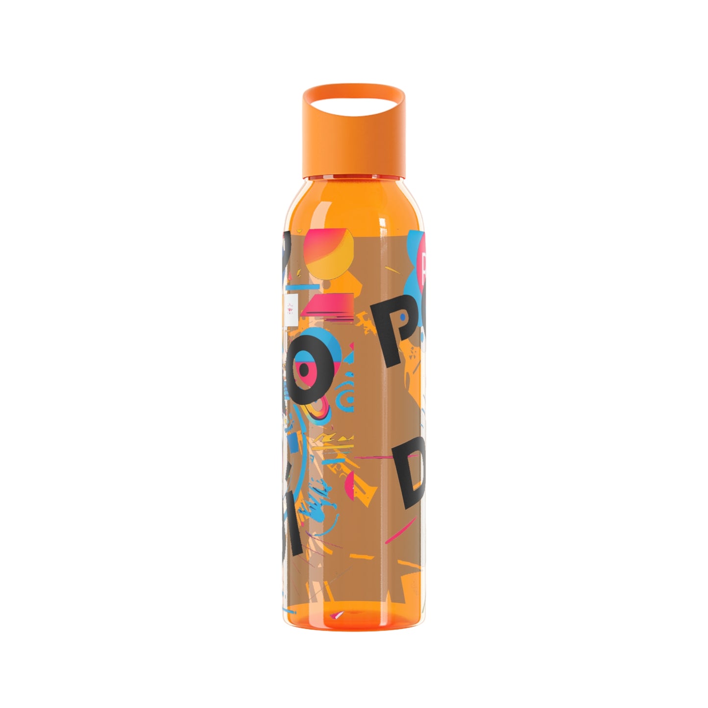 Botella de agua personalizada y colorida