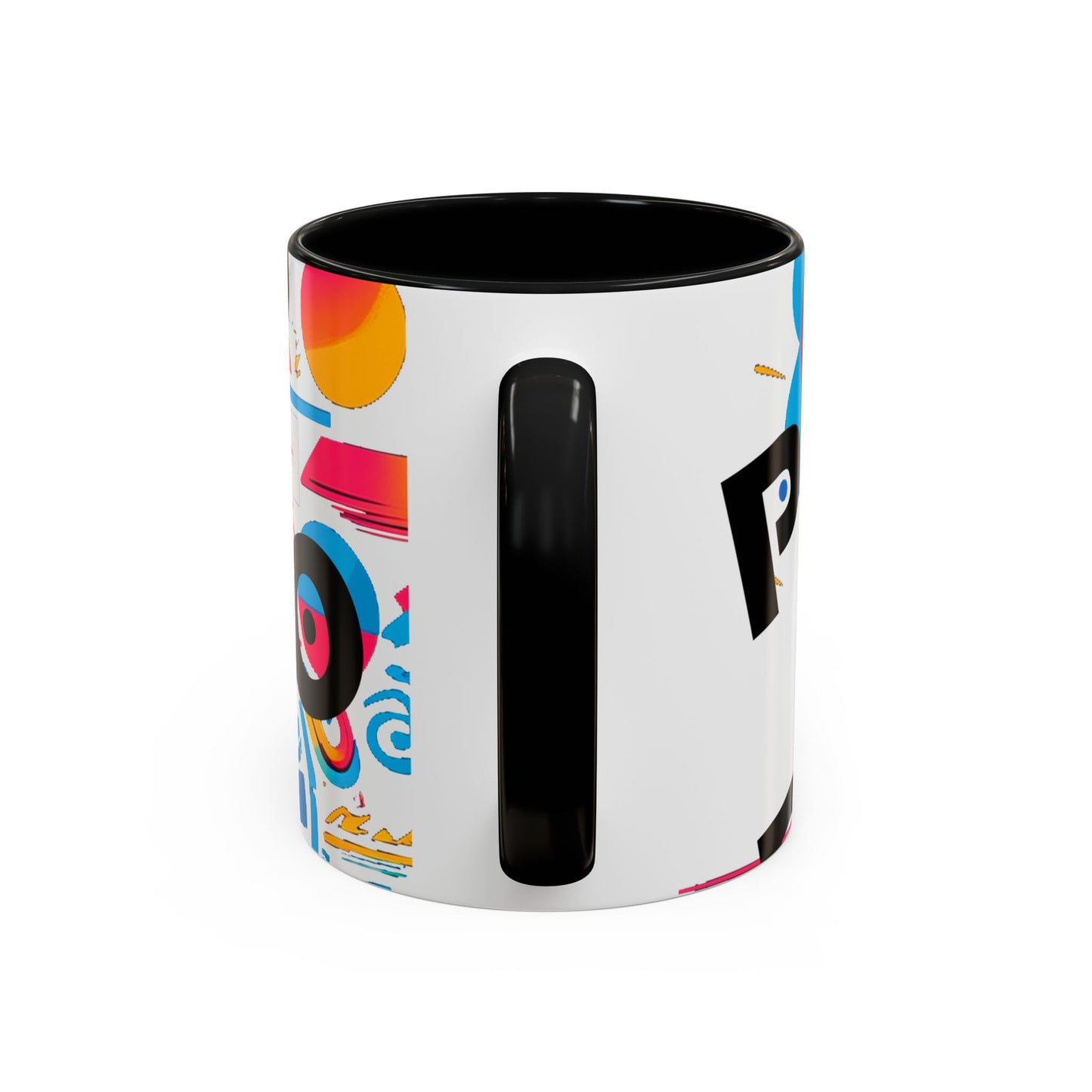 Taza de Café con Interior de Color