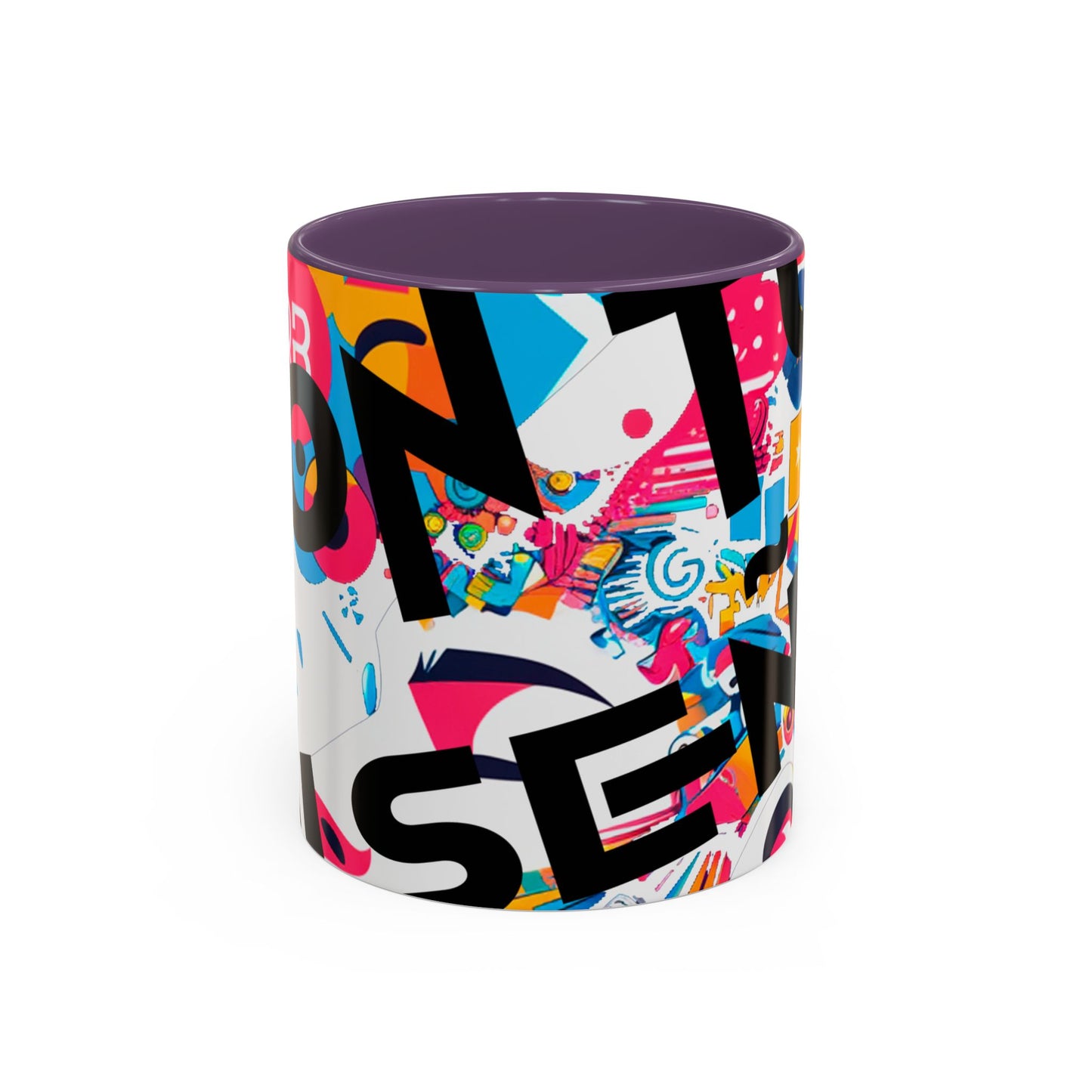 Taza de Café con Interior de Color
