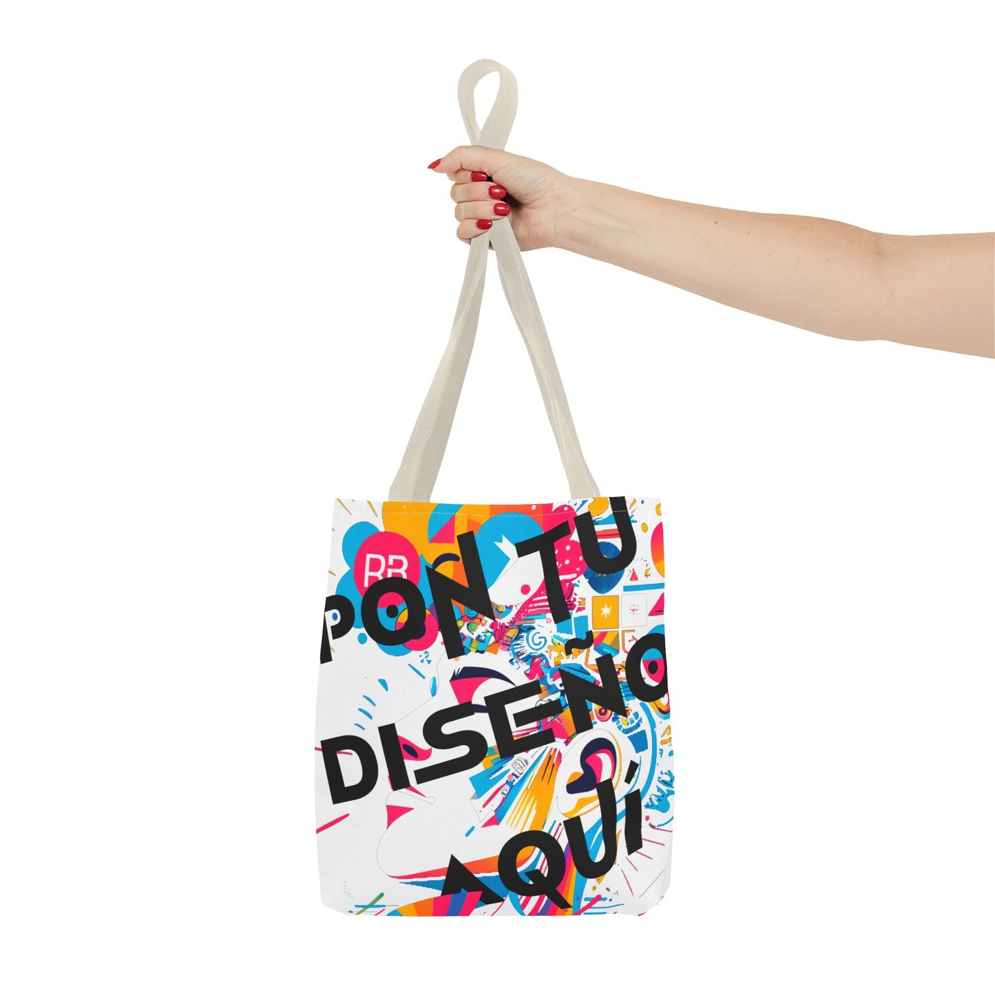 Bolsa Tote Colorida Personalizable