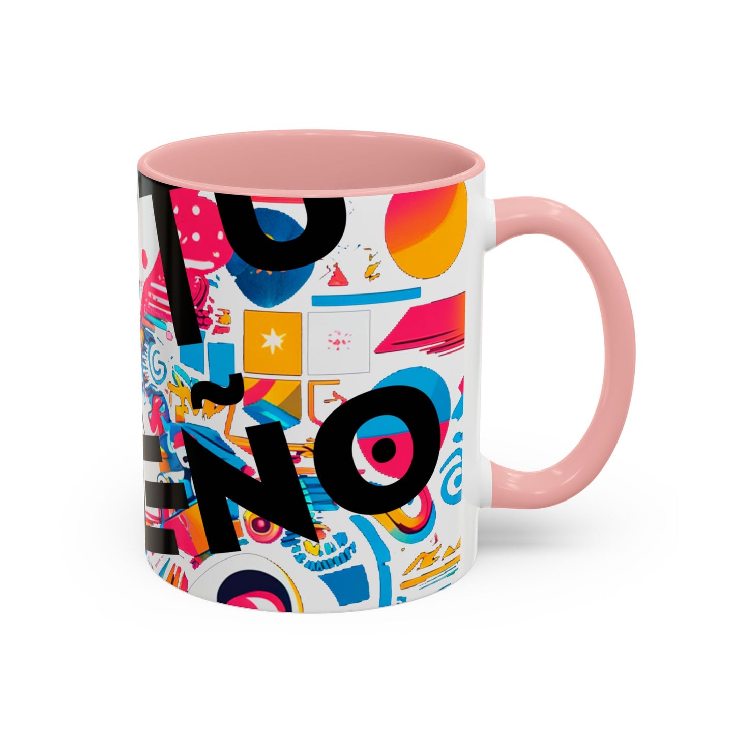 Taza de Café con Interior de Color