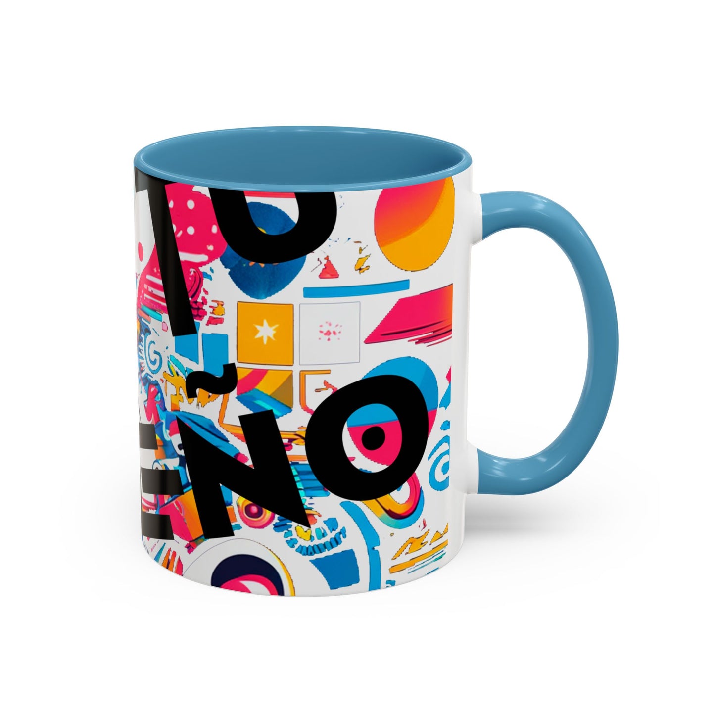 Taza de Café con Interior de Color