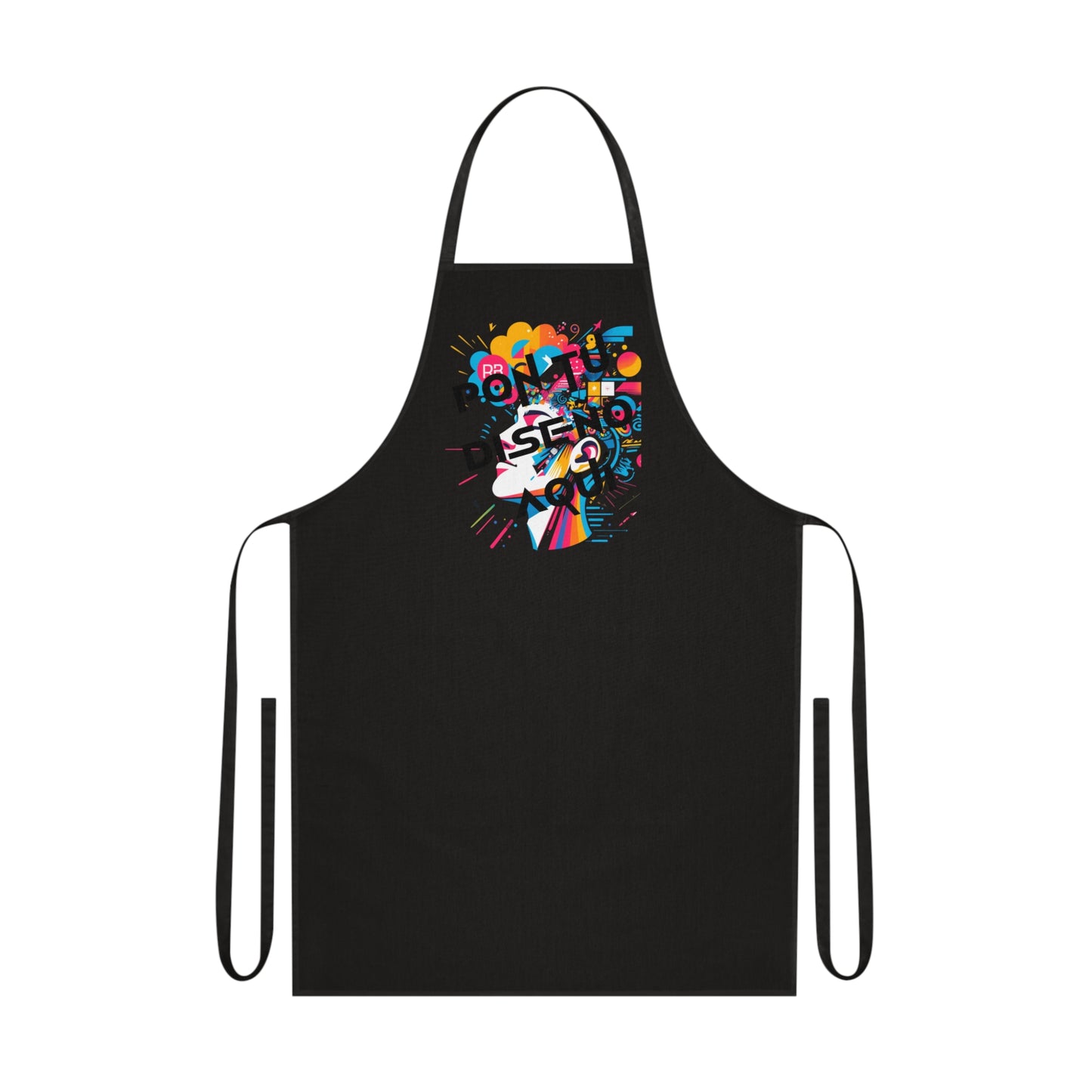 Delantal de algodón personalizable