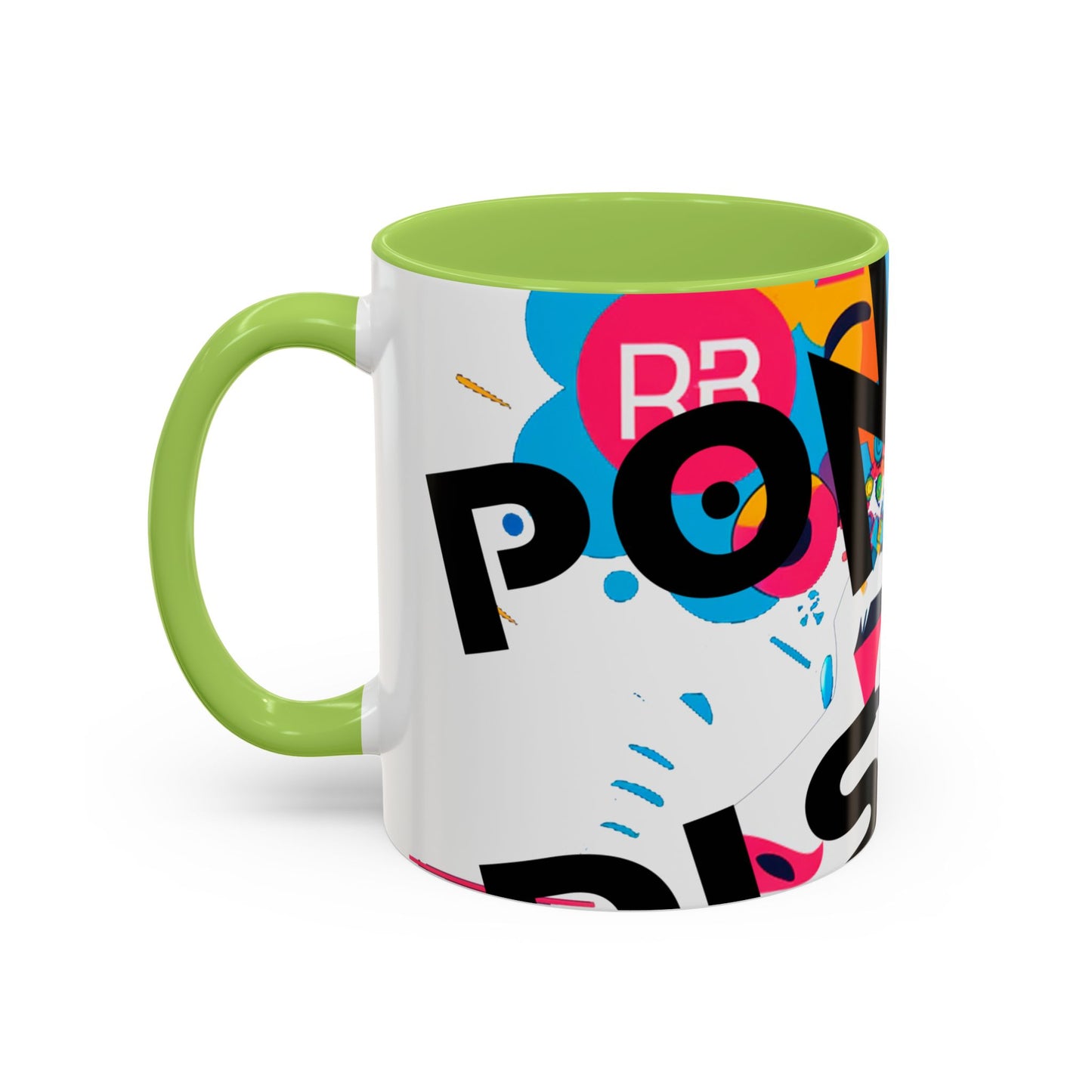 Taza de Café con Interior de Color