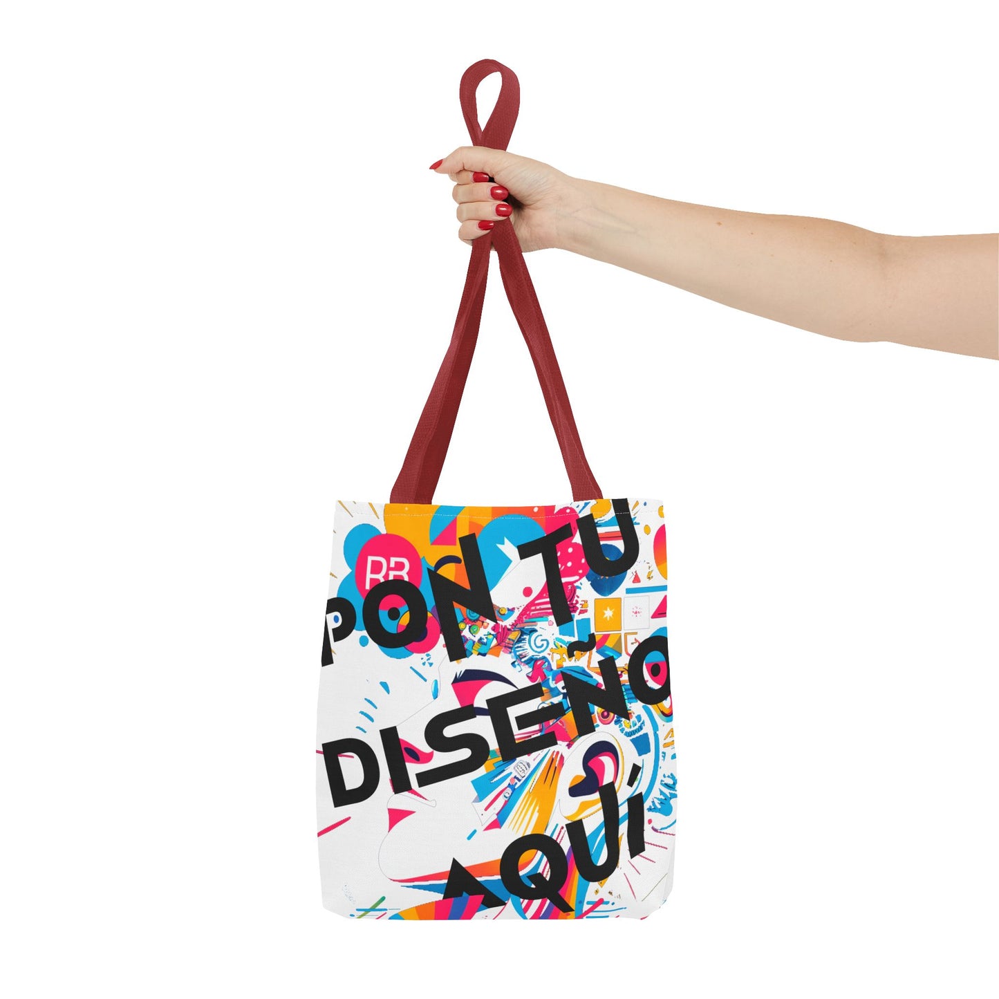 Bolsa Tote Colorida Personalizable