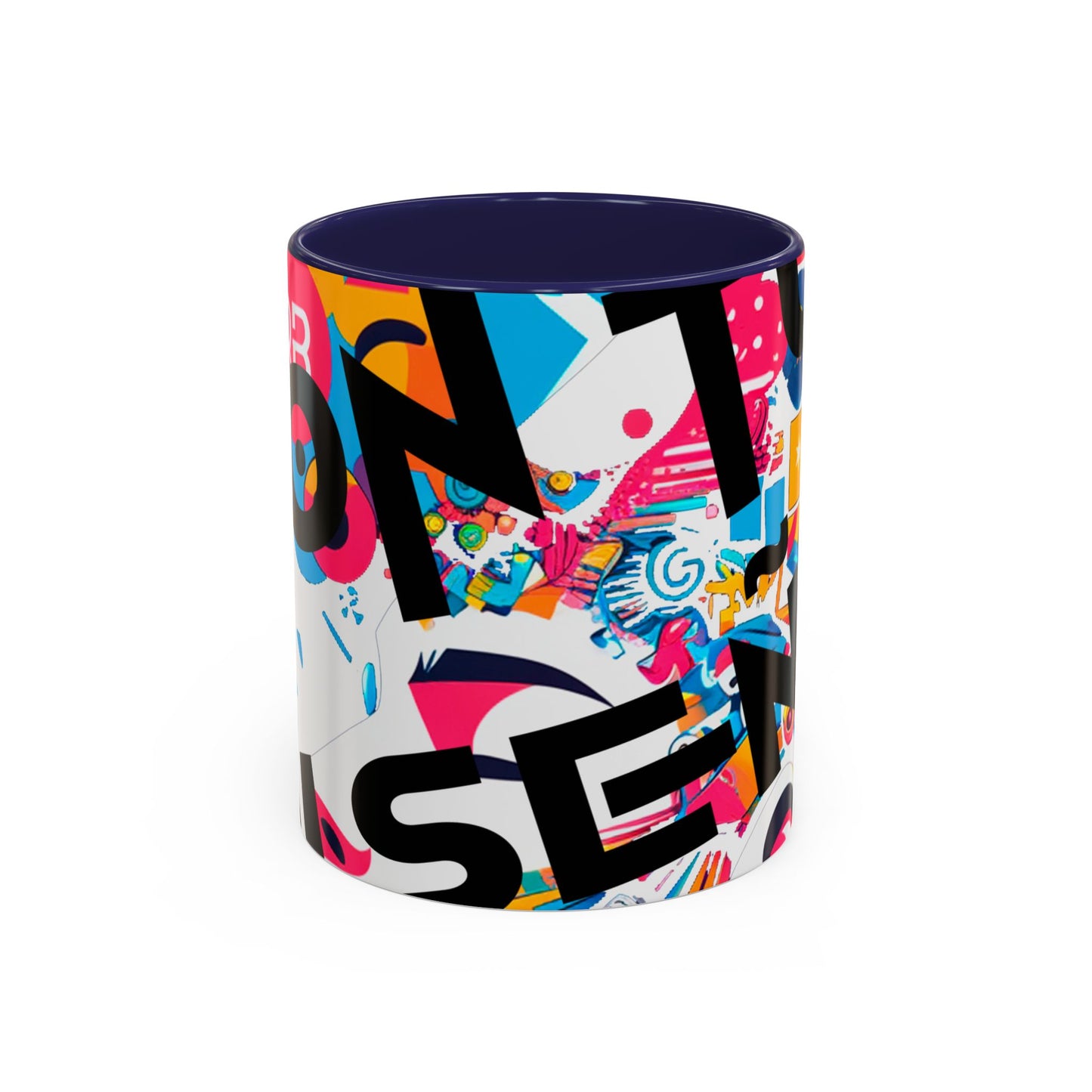 Taza de Café con Interior de Color