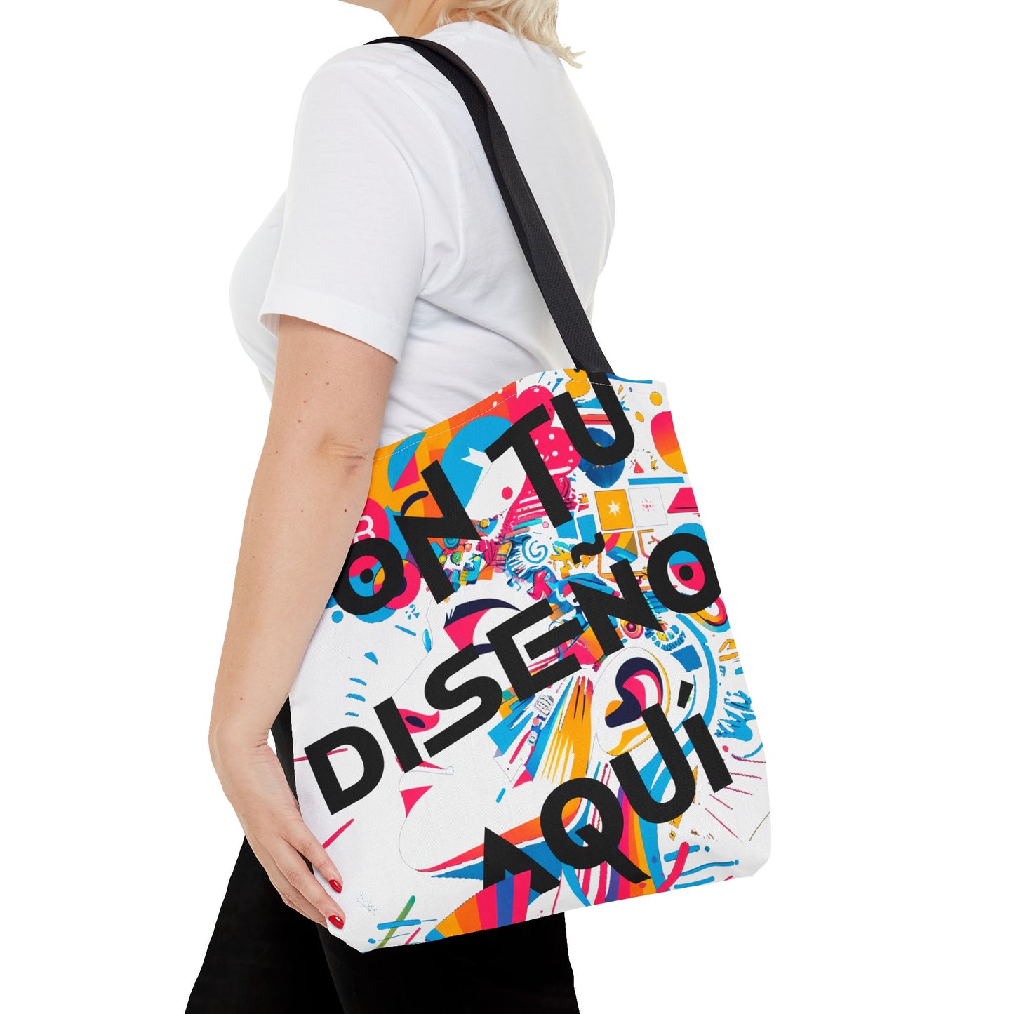 Bolsa Tote Colorida Personalizable