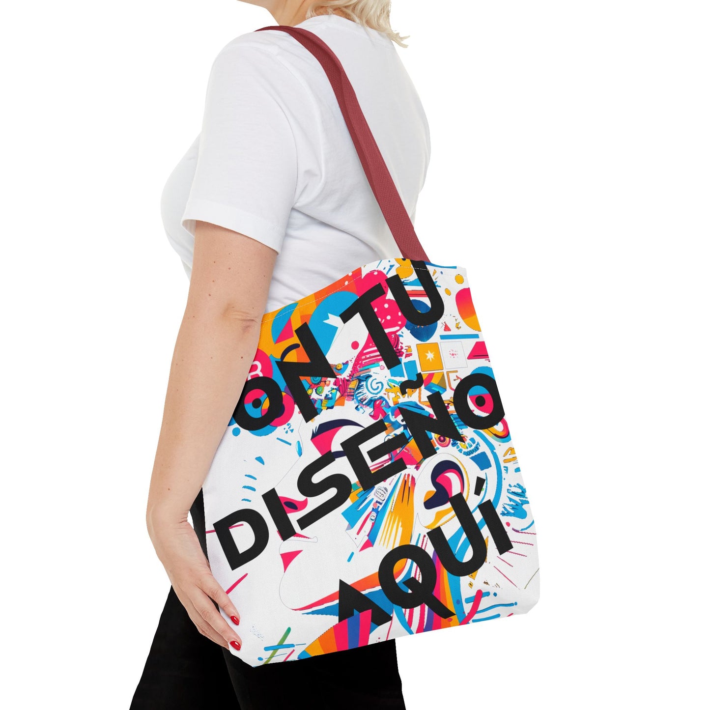 Bolsa Tote Colorida Personalizable