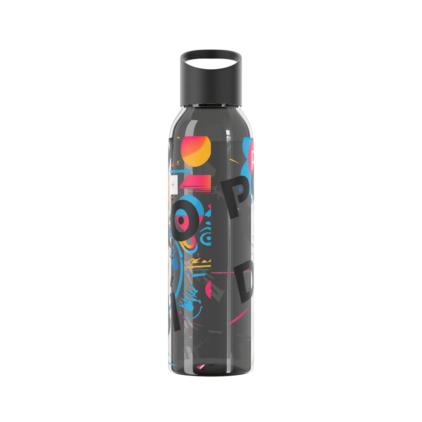 Botella de agua personalizada y colorida