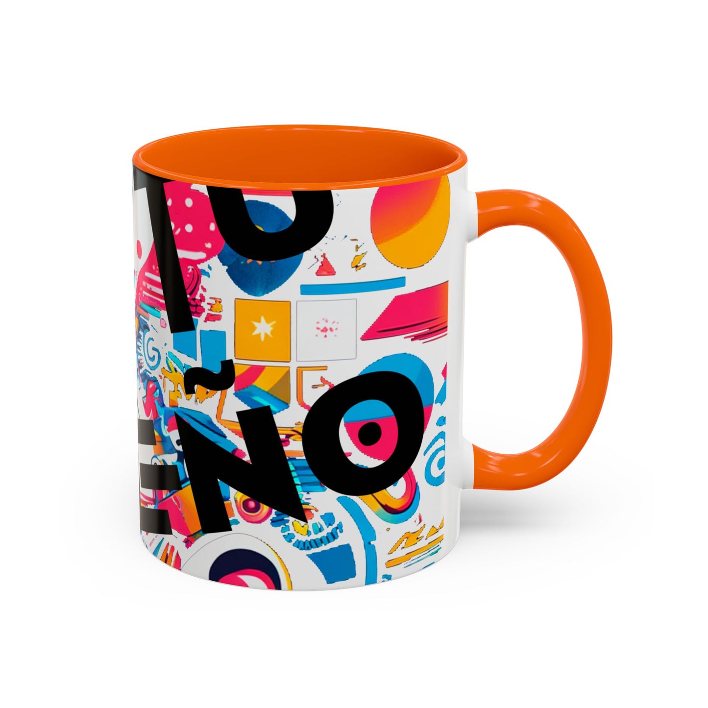 Taza de Café con Interior de Color