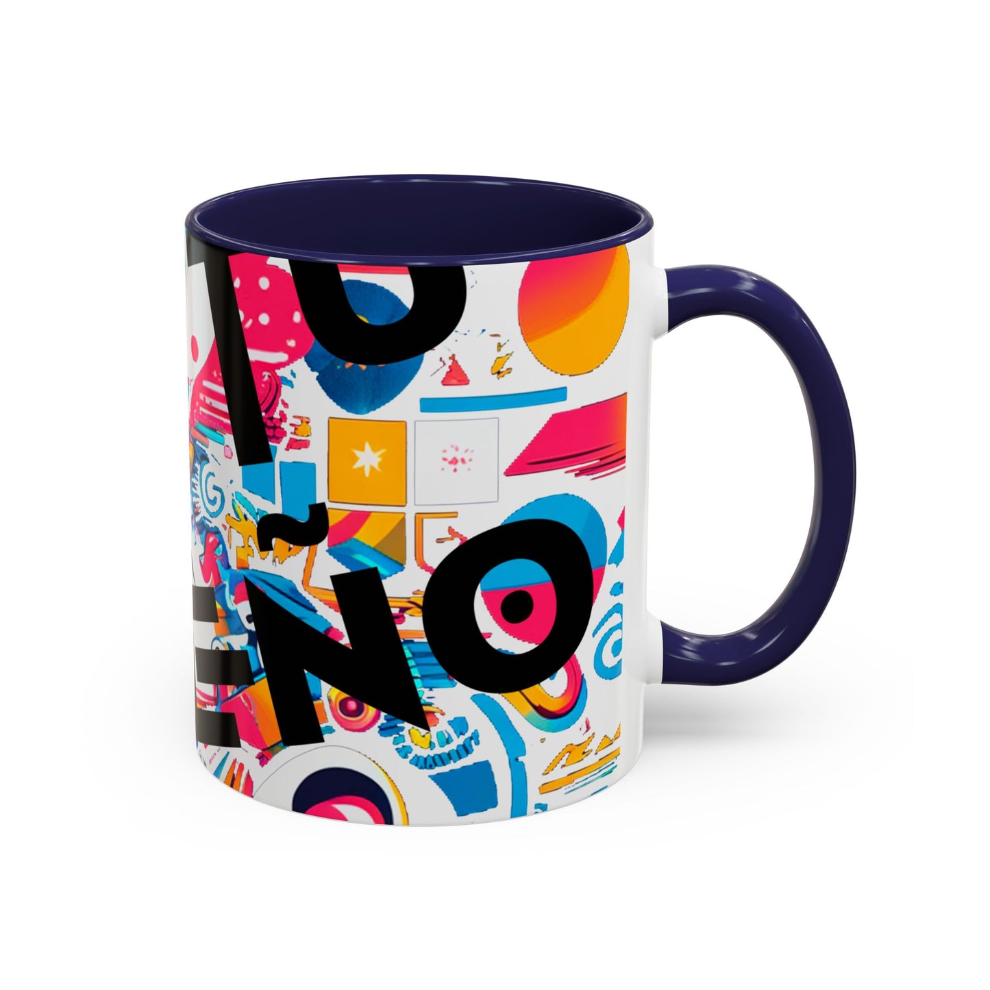 Taza de Café con Interior de Color