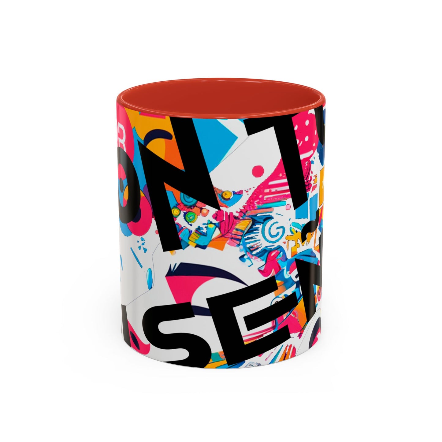 Taza de Café con Interior de Color