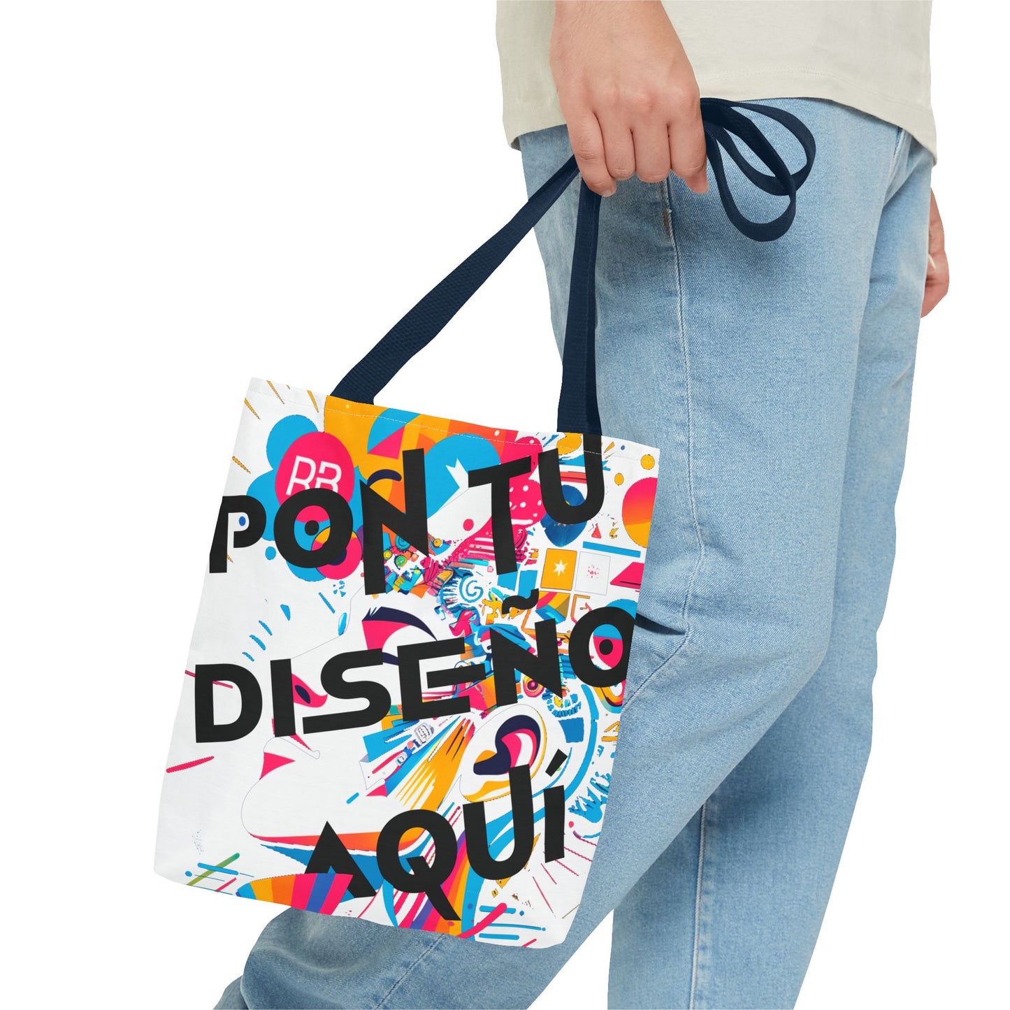 Bolsa Tote Colorida Personalizable