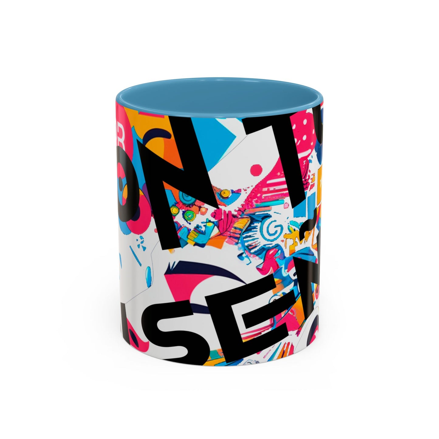 Taza de Café con Interior de Color