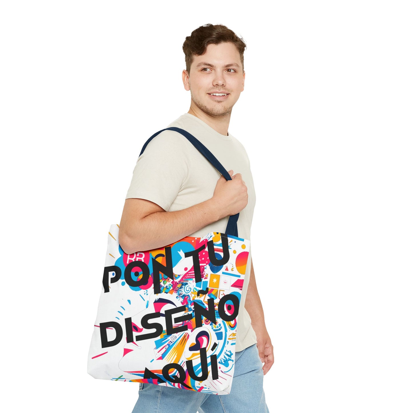 Bolsa Tote Colorida Personalizable