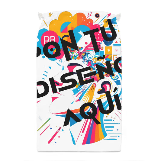 Saco personalizado y colorido para regalos