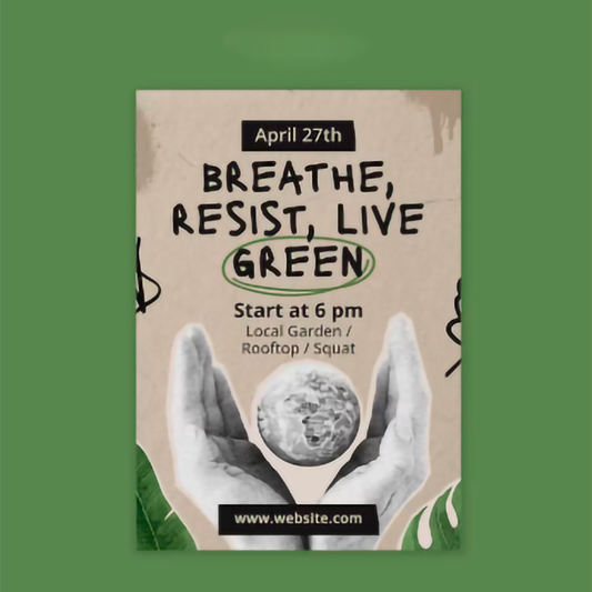 Flyers Papel Ecológico Biodegradable