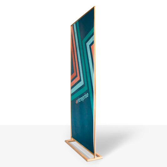 Tótem Madera Tela Poliéster 85 x 200 cm