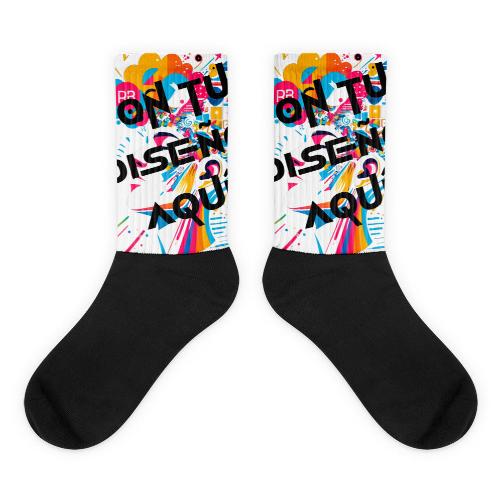 Calcetines Personalizados con Suela Acolchada