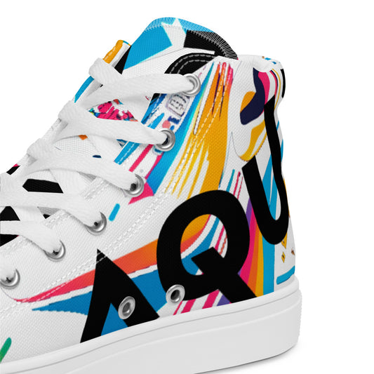 Zapatillas Altas de Lona para Hombre