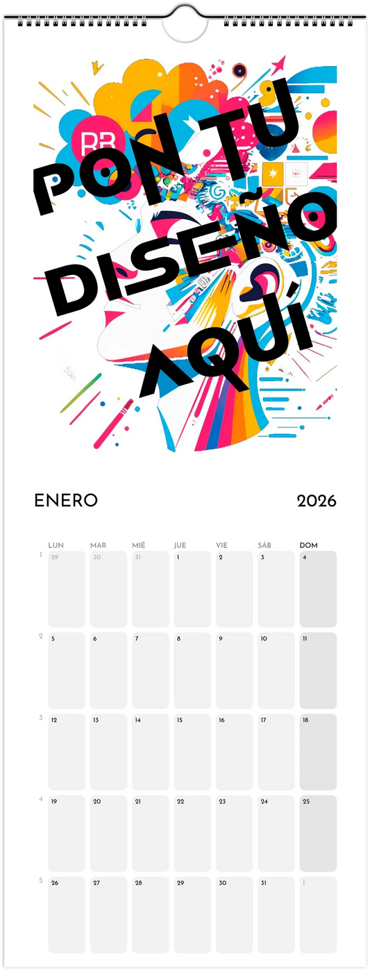 ¡Diseña tu Calendario 2026!