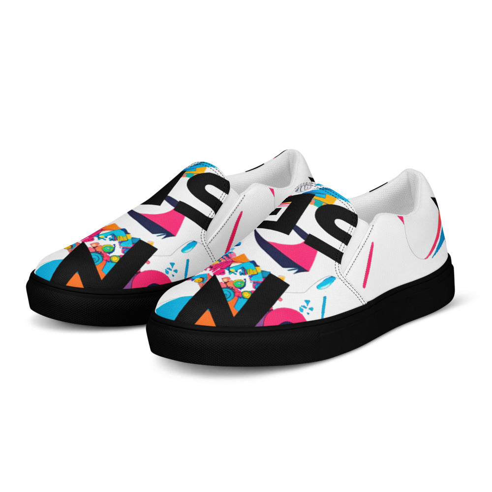 Zapatillas Slip-On de Lona para Mujer