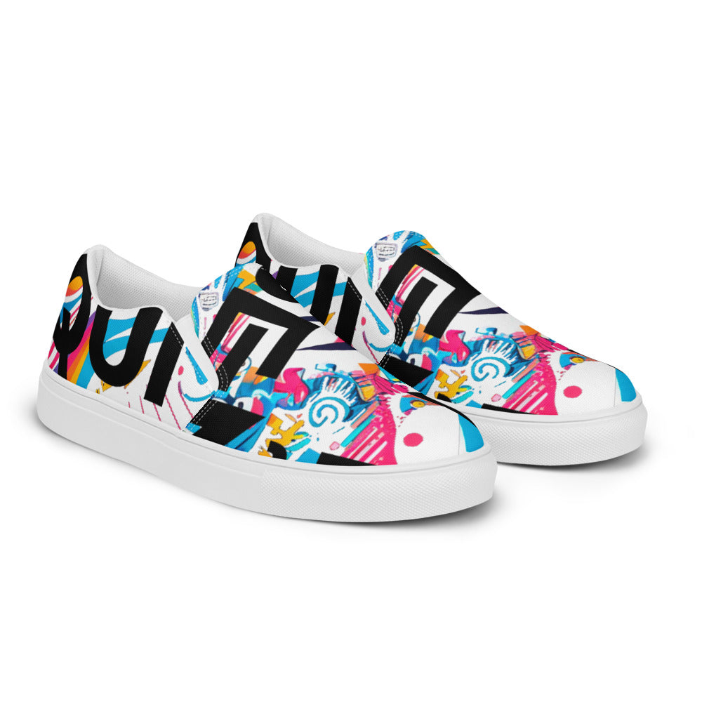 Zapatillas Slip-On de Lona para Mujer