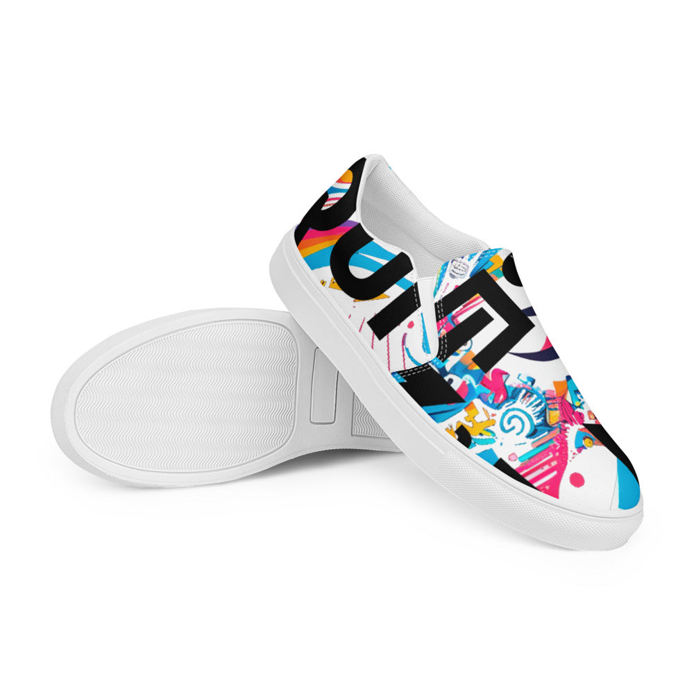 Zapatillas Slip-On de Lona para Mujer