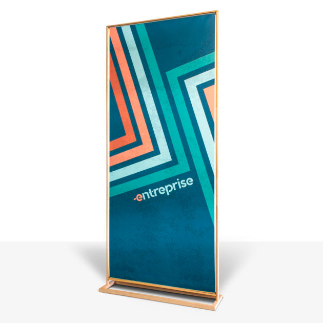 Tótem Madera Tela Poliéster 85 x 200 cm