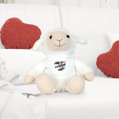 Peluches personalizables con camiseta para niños