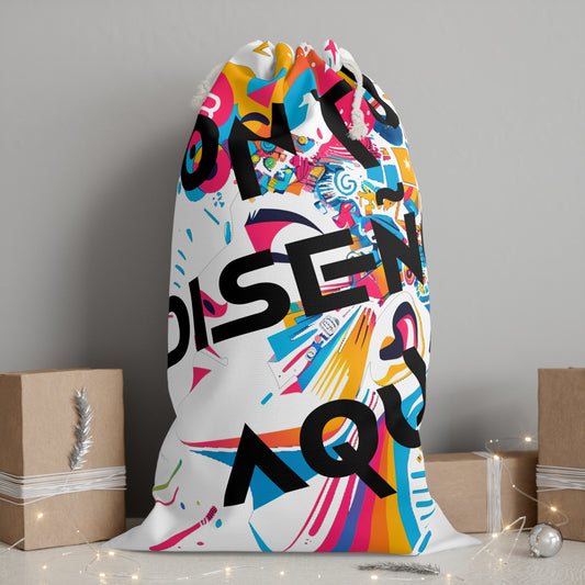 Saco personalizado y colorido para regalos