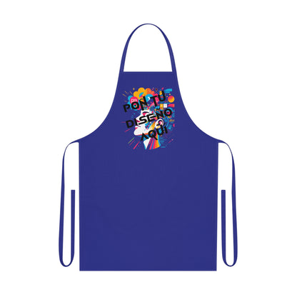 Delantal de algodón personalizable