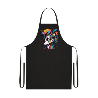 Delantal de algodón personalizable