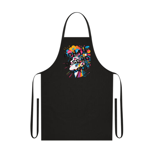 Delantal de algodón personalizable