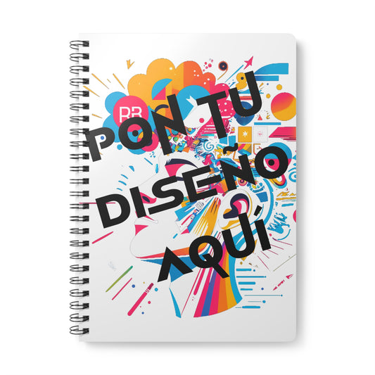 Cuaderno A5 personalizable con tapa blanda